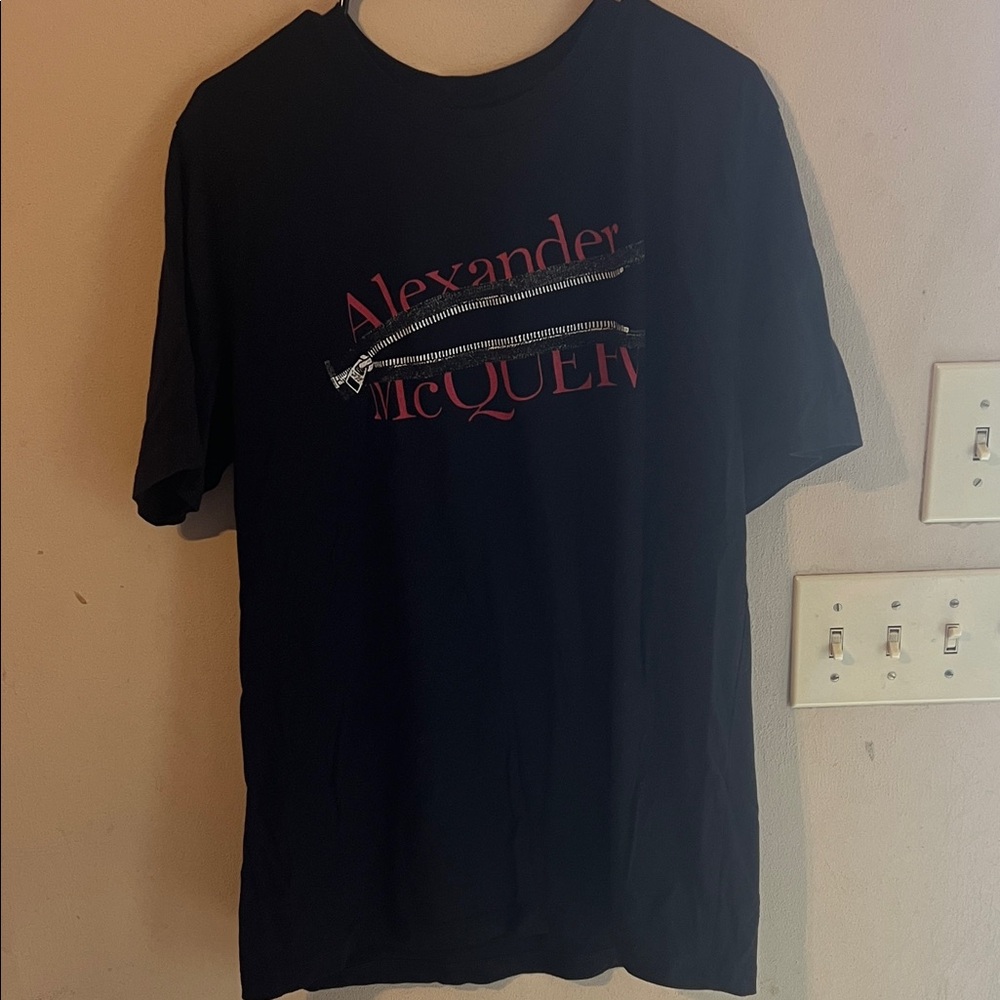 NON BRANDED AM ZIPPER TSHIRT SIZE XL BLACK